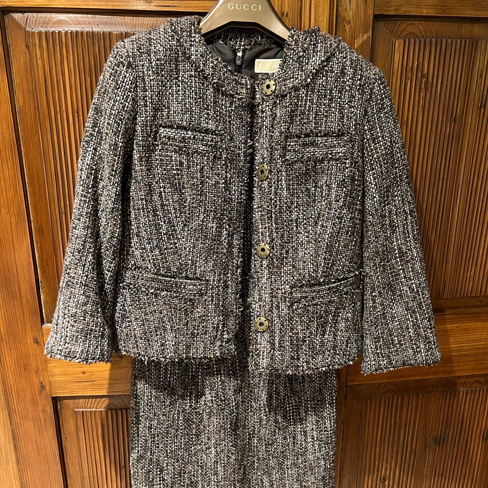 Michael Kors shift dress with crop jacket/ blazer size 0